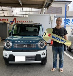 K様　ハスラーご納車おめでとうございました！