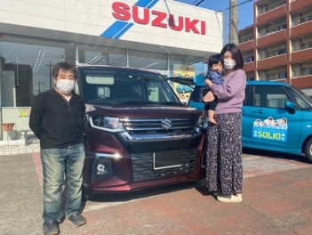 新型ソリオご納車です！！！！！