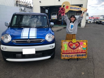 スズキショップ福島鎌田☆クロスビーご納車です☆