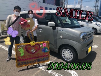 スズキショップ福島鎌田☆スマイルご納車です☆