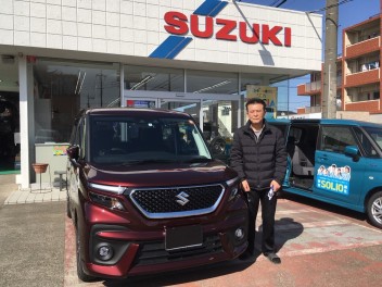 ソリオバンディットご納車です！！