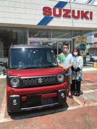 スペーシアギアご納車です！！