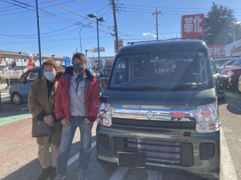 エブリィワゴンご納車です！！
