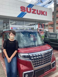 スペーシアカスタムご納車です！！