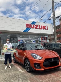 スイフトスポーツご納車です！！