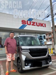 スペーシアカスタムご納車です！！