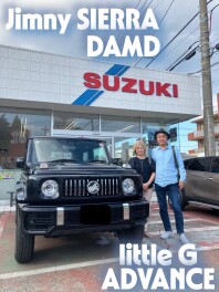 ジムニーシエラ　little G.ADVANCEご納車です！！