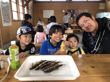 滋賀県の南郷水産センターに行ってきました