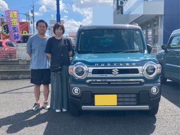 ハスラーJスタイルのご納車おめでとうございます！！