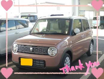 アルトラパンご納車させていただきました☆彡
