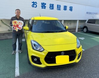 ☆スイフトスポーツご納車させて頂きました☆