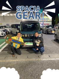 スペーシアギアご納車です