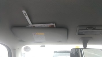 下取車の中のよくある忘れ物ポイント