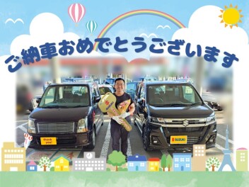 Ｉ.Ｈ様 ワゴンＲカスタムＺ ご納車！＠よしだ