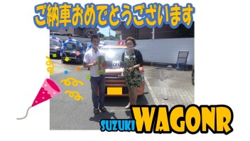 ワゴンRをご納車させていただきました！