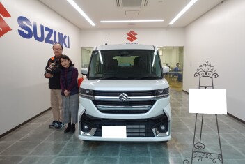 スペーシアカスタムご納車★京都府在住Ｋ様