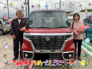 笑顔あふれるご納車☆