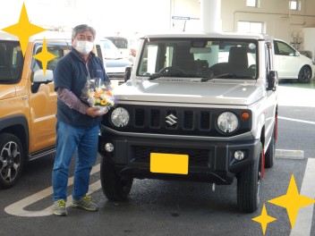 ジムニーご納車させていただきました☆彡