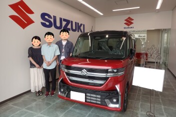 最高のレッドカラー★スペーシアカスタム