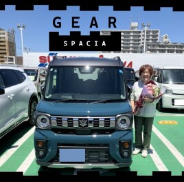 スペーシアギア納車しました！