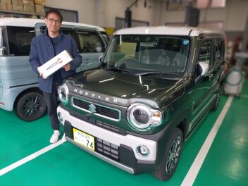 新車ハスラー納車しました