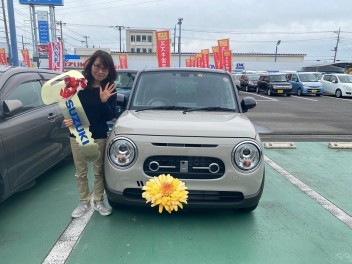 ラパンＬＣご納車です⚘