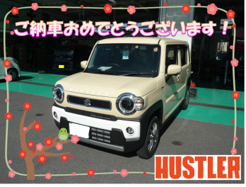 HUSTLERご納車おめでとうございます♪