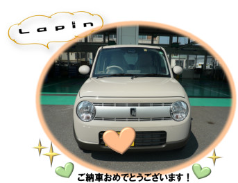 ✿ラパンご納車です✿