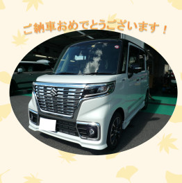 ✿スペーシアカスタムご納車です✿