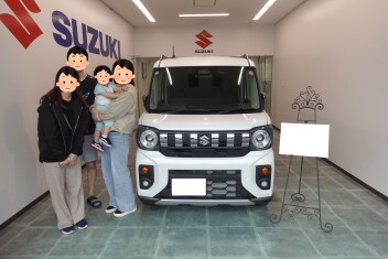 スペーシアギアご納車★北葛城郡在住Ｍ様