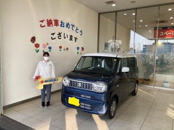 ワゴンRスマイルご納車です！！