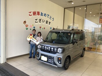 スペーシアギアご納車です！！