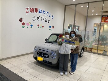ラパン納車です！！
