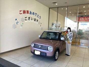 ラパンご納車です