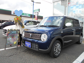 可愛くて上品！ラパン納車♡