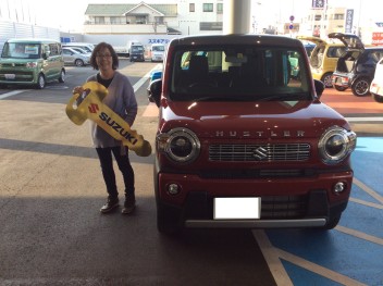 ハスラーご納車おめでとうございます！