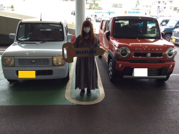 ハスラーご納車おめでとうございます！
