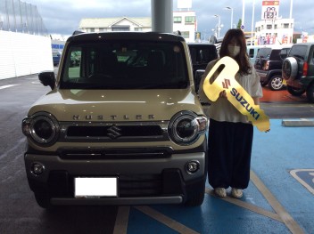 ハスラーご納車おめでとうございます！