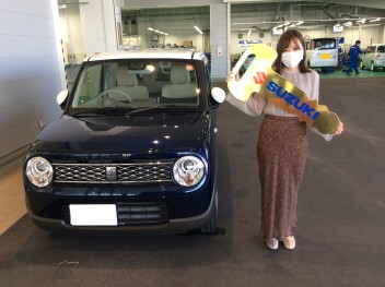 ラパンご納車おめでとうございます！！