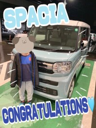 スペーシアご納車です！！