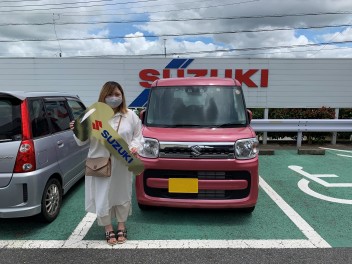 スペーシアご納車おめでとうございます！！