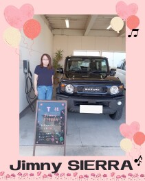 祝★ご納車『ジムニーシエラ』