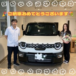 クロスビーご納車させていただきました☆