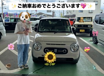 ラパン納車しました♡♡‼