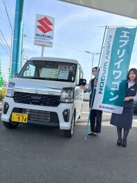 エブリイワゴン　試乗車！！