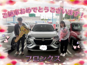 フロンクス★ご納車おめでとうございます！！