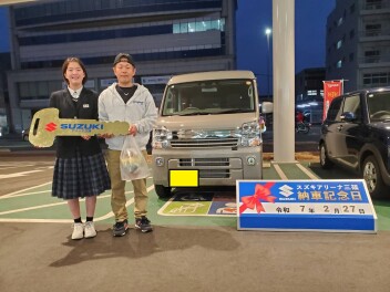 ☆★☆　O様 エブリイご納車です！　☆★☆