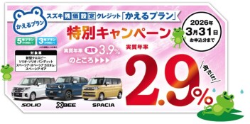 特別低金利キャンペーンまもなく終了！
