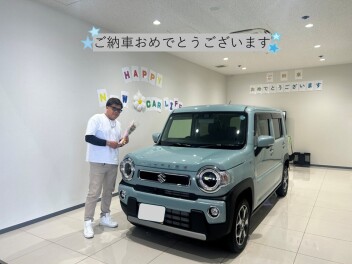 ハスラーのご納車ありがとうございます！