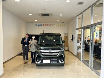 スペーシアカスタムご納車しました♡